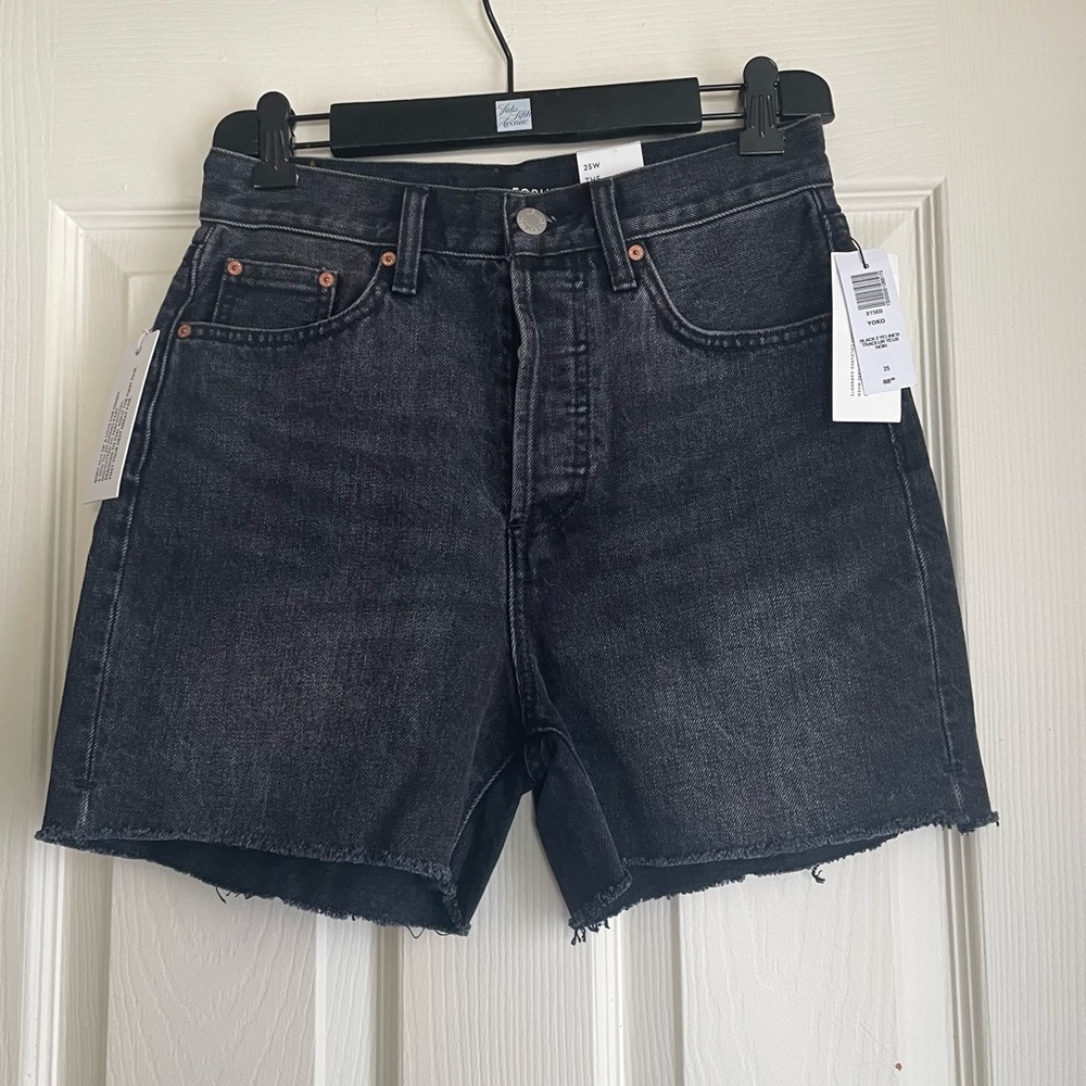 DENIM FORUM: YOKO MID THIGH SHORT NWT